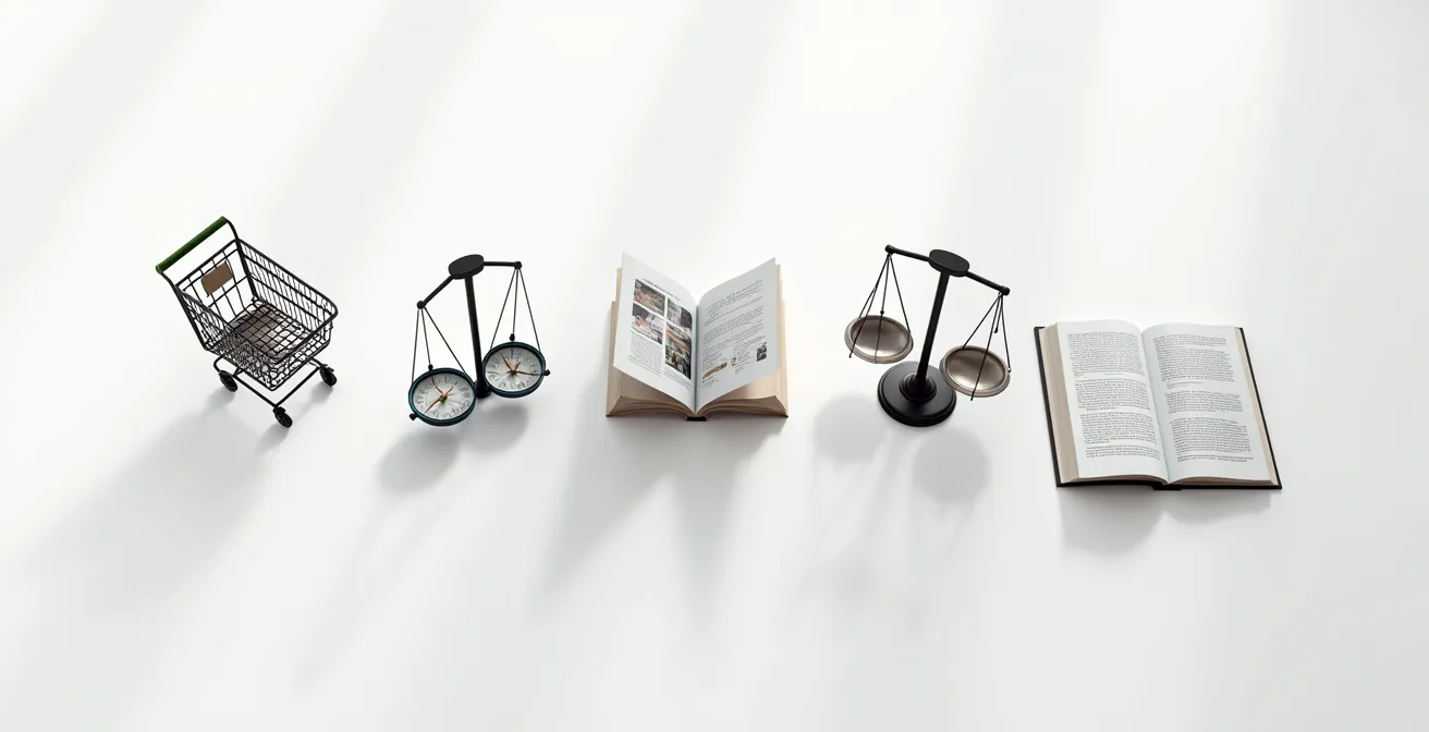 Analyse visuelle de différents types de résultats de recherche représentant les intentions multiples