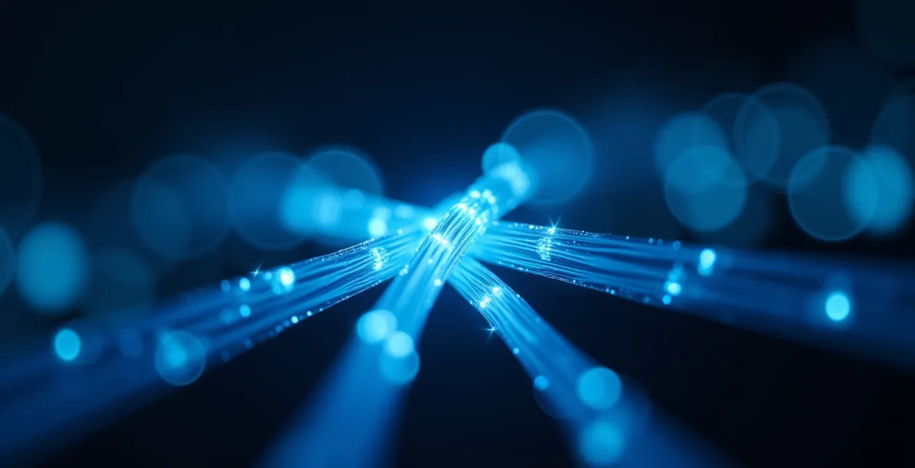 Schéma d'architecture réseau avec redondance pour visioconférence sans coupure