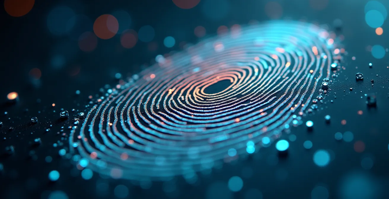 Graphique conceptuel montrant les pics émotionnels du lecteur pendant la lecture d'un article